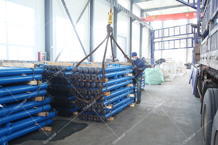 China Coal Group Sent 6 Cars Mine Single Hydraulic Prop To Nationwide Four Cities China Coal Group Sent 6 Cars Mine Single Hydraulic Prop To Nationwide Four Cities