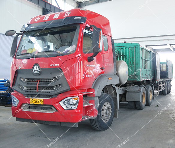 China Coal Group Sent A batch Rock Mucking Loading Machine to Longyan, Fujian