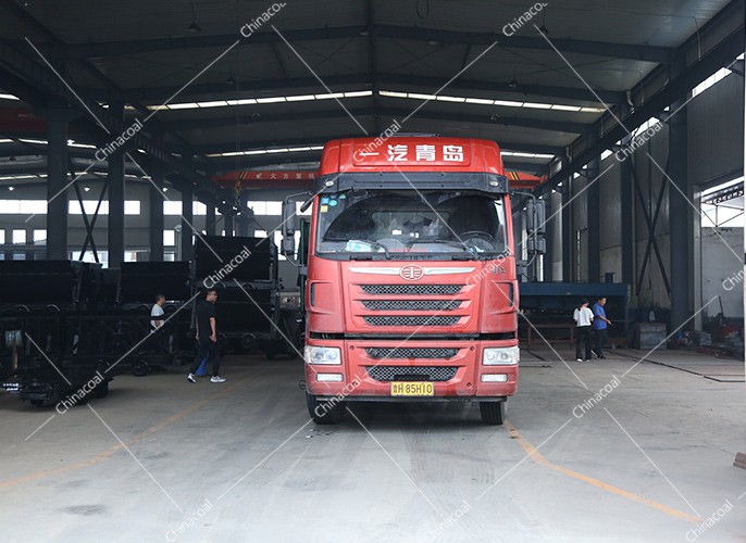 China Coal Group Sent A Batch Of Mining Bucket Tipping Cars And Mining Material Cars To Jincheng, Shanxi