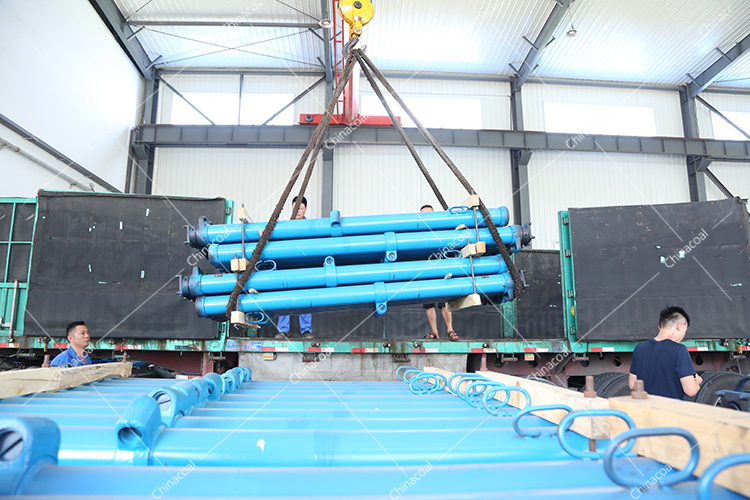 China Coal Group Send A Batch Of Mining Single Hydraulic Prop To Shouyang, Shanxi Province China Coal Group Send A Batch Of Mining Single Hydraulic Prop To Shouyang, Shanxi Province