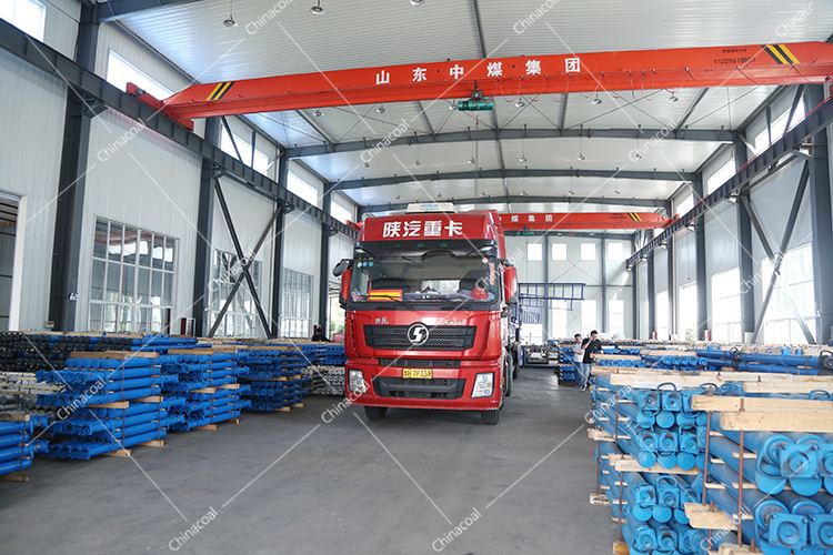 China Coal Group Sent A Batch Of Single Hydraulic Props For Mining To Shaanxi And Inner Mongolia China Coal Group Sent A Batch Of Single Hydraulic Props For Mining To Shaanxi And Inner Mongolia