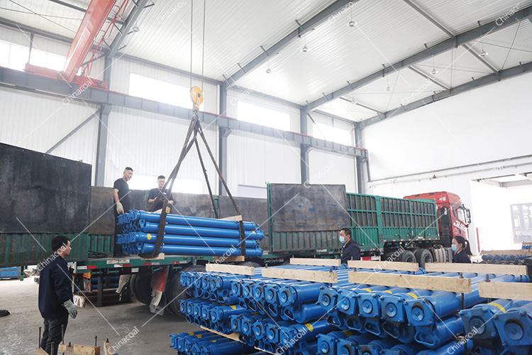 China Coal Group Sent A Batch Of Mining Single Hydraulic Prop Equipment To Handan, Hebei China Coal Group Sent A Batch Of Mining Single Hydraulic Prop Equipment To Handan, Hebei