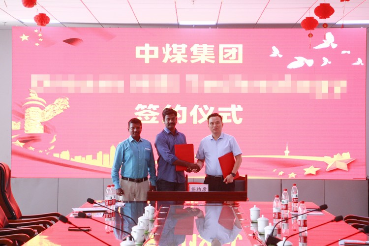 Indian Customers Visit China Coal Group For Purchase Indian Customers Visit China Coal Group For Purchase